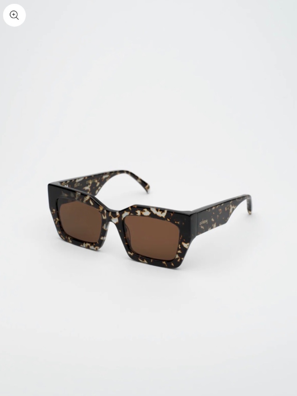 EDERA RETRO HAVANA ACETATE SUNGLASSES